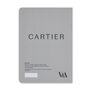 The reverse reads CARTIER with information on the jewellery