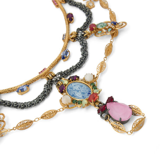 Neo Victoriana statement necklace by Vicki Sarge
